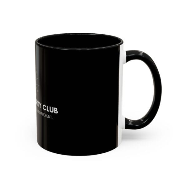Men's Prosperity Club Coffee Mug - Motivational Black Mug - 11 oz - Image 2