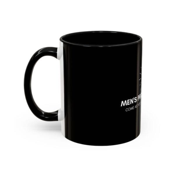 Men's Prosperity Club Coffee Mug - Motivational Black Mug - 11 oz - Image 3