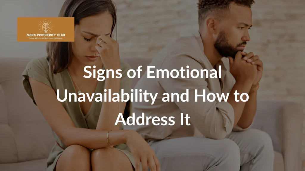 A-couple-sitting-apart-looking-distressed-illustrating-emotional-unavailability