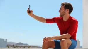 Selfie-after-fitness-workout-to-boost-self-esteem