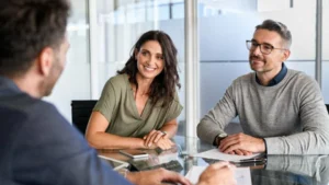 Professionals-discussing-Strategic-Financial-Planning-in-a-meeting