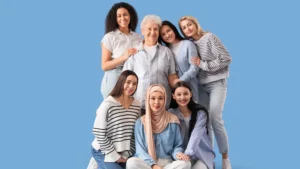 International-Women's-Day-multigenerational-women-group-portrait