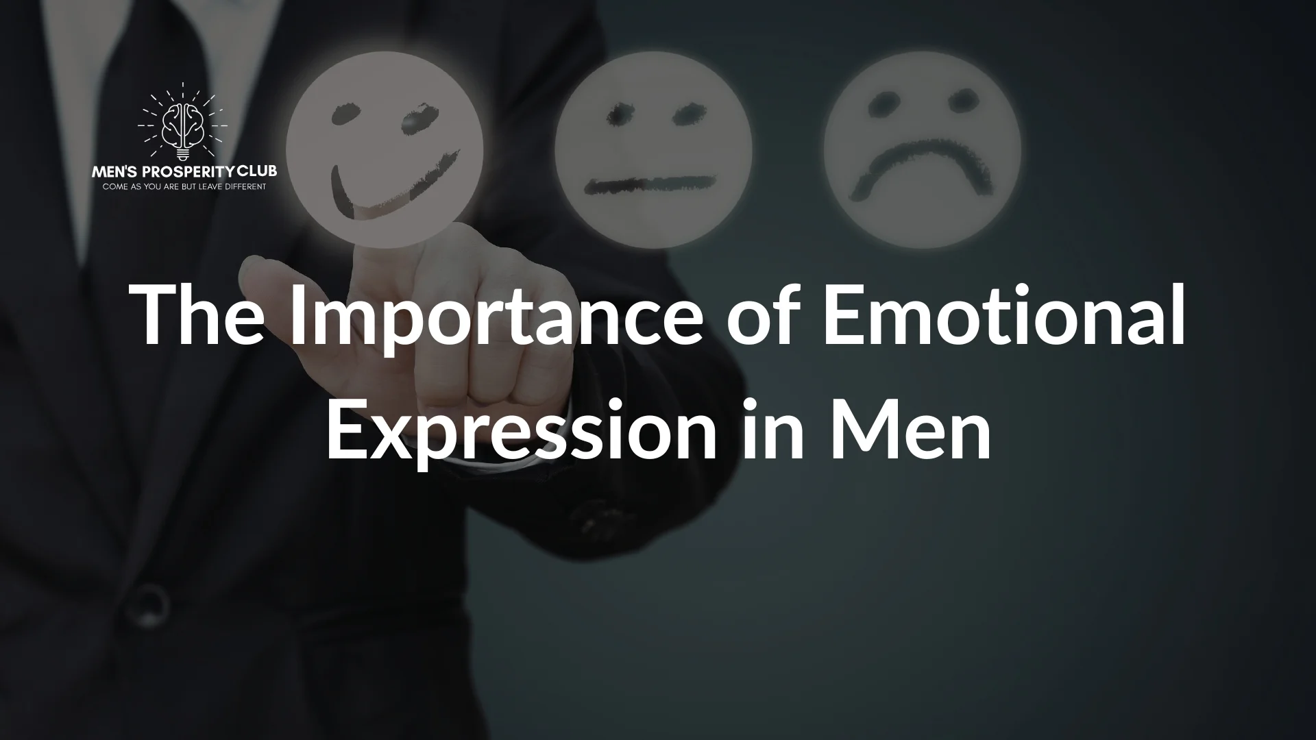The Importance of Emotional Expression in Men
