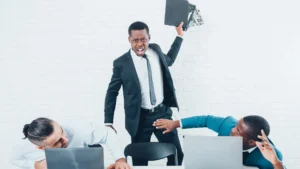 Anger-Issues-Test-showing-extreme-anger-reaction-in-workplace