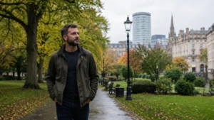 man-walking-through-a-uk-city-park-reflecting-calmly-on-emotional-safety-and-personal-wellbeing