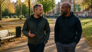 Financial-Confidence-supportive-conversations-men-walking-birmingham-communit