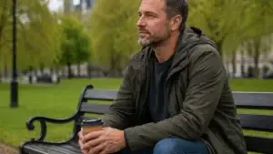 What-Is-a-Debt-Management-Plan-man-reflecting-on-financial-wellbeing-in-a-park
