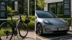 salary-sacrifice-cycle-to-work-scheme-and-electric-vehicle-benefits-outside-uk-office