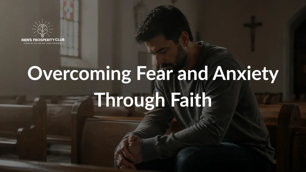 Overcoming-Fear-and-Anxiety-through-faith-and-reflection-a-man-sitting-quietly-in-a-place-of-worship-with-his-head-bowed-in-peaceful-prayer-and-contemplation