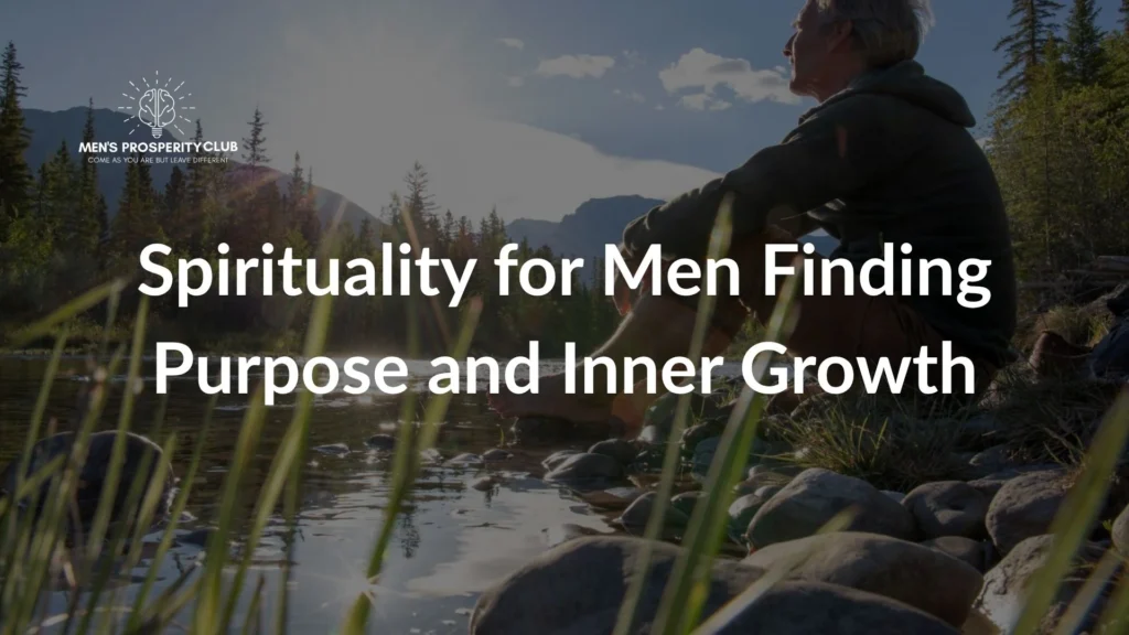 Spirituality-for-Men-reflection-with-a-man-sitting-beside-a-peaceful-river-surrounded-by-mountains-and-nature-showing-a-moment-of-quiet-contemplation-and-personal-growth