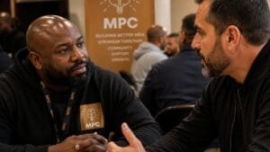 Two-men-sharing-an-honest-conversation-at-an-MPC-community-event-representing-trust-brotherhood-and-Emotional-Healing