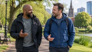 Hope-for-Men-two-men-having-a-supportive-conversation-while-walking-in-Birmingham