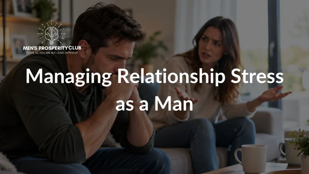 Man-experiencing-Relationship-Stress-during-a-difficult-conversation-at-home
